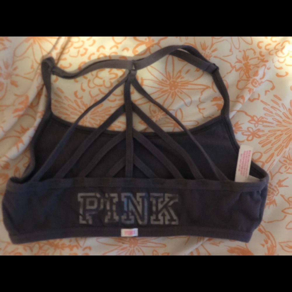 Pink Sports Bra